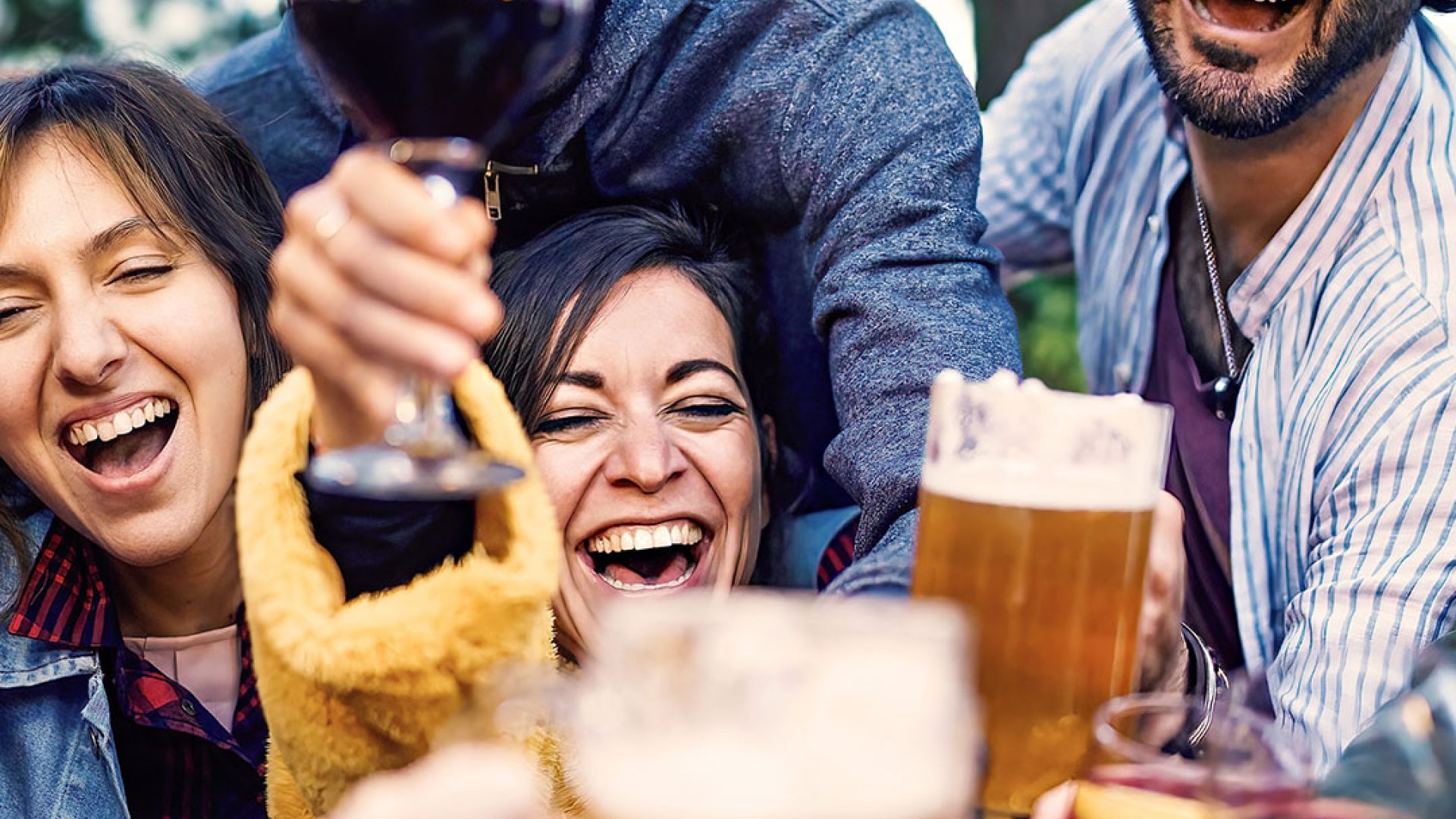Herbruikbare bierpullen voor Oktoberfeest en bierfestivals